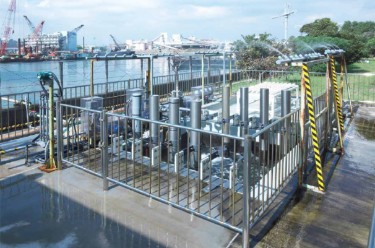 Exposure Test Station Simulated Marine Environment At Kawasaki Plant